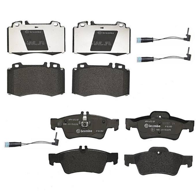 Brembo Brake Pads Kit -  Front and Rear (Low-Met)